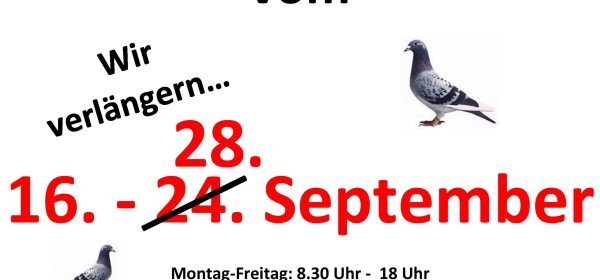 Mauseraktionstage vom 16.-28.09.2022 mit tollen Angeboten!